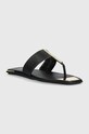 Dkny japonki skórzane DEJA K4259021.BLK czarny SS23