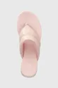 ροζ Δερμάτινες σαγιονάρες Tommy Jeans SANDAL PADDED