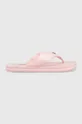 rózsaszín Tommy Jeans flip-flop FLAG EVA BEACH SANDAL Női