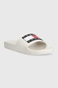 Шлепанцы Tommy Jeans FLAG POOL SLD ESS EN0EN02115 белый SS25