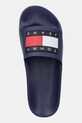 Tommy Jeans klapki FLAG POOL SLD ESS granatowy EN0EN02115