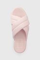 pastelově růžová Pantofle Tommy Jeans