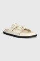 Tommy Jeans papucs FANCY SANDAL EN0EN02136 bézs SS23