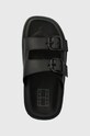 Tommy Jeans papuci FANCY SANDAL negru EN0EN02136