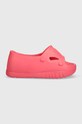 Tommy Jeans papuci FREEDOM FLATF POOL coturn roz EN0EN02145