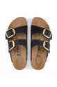 Birkenstock klapki zamszowe ARIZONA BIG BUCKLE Damski