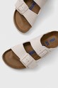 Birkenstock Arizona Soft Footbed Suede Antique White white 1024516