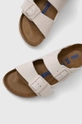 λευκό Δερμάτινες παντόφλες Birkenstock ARIZONA SFB