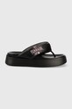 Žabky Chiara Ferragni CF3149 imitácia kože čierna CF3149.001
