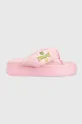 rózsaszín Chiara Ferragni flip-flop CF3149_012 Női