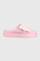 Chiara Ferragni papuci CF3150_012 sintetic roz CF3150.012