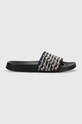 Pepe Jeans papuci SLIDER sintetic negru PLS70127