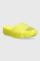 Παντόφλες UGG Jella Clear Slide κίτρινο