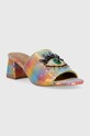 Kurt Geiger London klapki Olive Block Eye 9556869779.MULT multicolor SS23