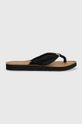 Вьетнамки Tommy Hilfiger TH ELEVATED BEACH SANDAL венский чёрный FW0FW06985
