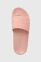 rózsaszín Tommy Hilfiger papucs TH MONOGRAM POOL SLIDE
