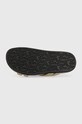 Tommy Hilfiger bőr papucs STRAP FEMININE SANDAL GOLDEN FW0FW06994 arany