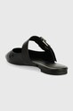Obuća Kožne natikače Tommy Hilfiger TH POINTY FEMININE MULE FW0FW06997 crna