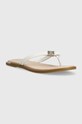 Kožne japanke Tommy Hilfiger TH ELEVATED THONG FW0FW06998 bijela SS23