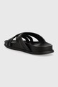 Взуття Шкіряні шльопанці Tommy Hilfiger STRAP FEMININE SANDAL FW0FW07081 чорний