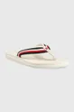 Tommy Hilfiger japonki TOMMY ESSENTIAL COMFORT SANDAL biały