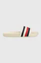 bež Natikače Tommy Hilfiger TOMMY ESSENTIAL POOL SLIDE Ženski