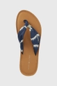 tmavomodrá Žabky Tommy Hilfiger TH ELEVATED BEACH SANDAL PRINT