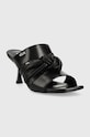 Karl Lagerfeld slapi de piele PANACHE KL30126.000 negru SS23