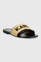 Obuwie Karl Lagerfeld klapki SKOOT III KL82400.JT0 czarny