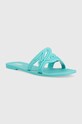Karl Lagerfeld klapki JELLY KL80008.VTQ turkusowy SS23