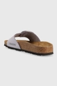 Birkenstock suede sliders Madrid Big Buckle  Uppers: Suede Inside: Suede Outsole: Synthetic material