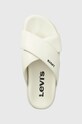 Pantofle Levi's Lydia bílá D7527.0002