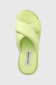 Steve Madden klapki Broadcast zielony SM11002374.32C