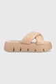 Чехли Steve Madden Broadcast 5-8 см бежов SM11002374.750
