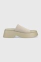 Шлепанцы Steve Madden Throw back платформа серый SM11002450.022