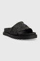 Guess klapki FABETZA FL6BZT.ELE19.BLACK czarny SS23