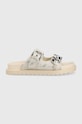 Παντόφλες Guess FATEMA φλατ μπεζ FL6FAT.FAL03.BEISI