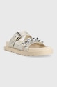 Παντόφλες Guess FATEMA FL6FAT.FAL03.BEISI μπεζ SS23