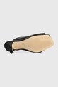 Guess klapki skórzane RINAH FL6RNH.LEA03.BLACK czarny