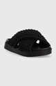 Inuikii klapki Woven 70104.105.Black czarny SS23