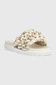Inuikii klapki Multilace Slide 70104.160.Beige beżowy SS23