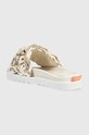 Obuwie Inuikii klapki Multilace Slide 70104.160.Beige beżowy