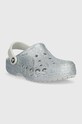 Шльопанці Crocs BAYA GLITTER CLOG 205925.0IC срібний SS23