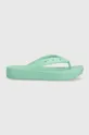 turquoise Crocs flip flops Classic Platform Flip Women’s