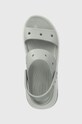 Crocs sliders Classic Mega Crush sandal gray 207989.007