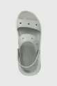 šedá Pantofle Crocs Classic Mega Crush Sandal