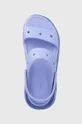 violetto Crocs ciabatte slide Classic Mega Crush Sandal