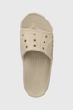 μπεζ Παντόφλες Crocs Baya II Slide