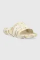 Šľapky Crocs Classic Marbled Slide béžová