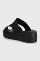 Παπούτσια Παντόφλες Crocs Brooklyn Low Wedge Sandal Brooklyn Low Wedge Sandal 207431.001 μαύρο
